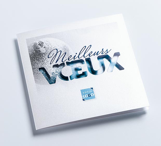 Carte de vœux classique